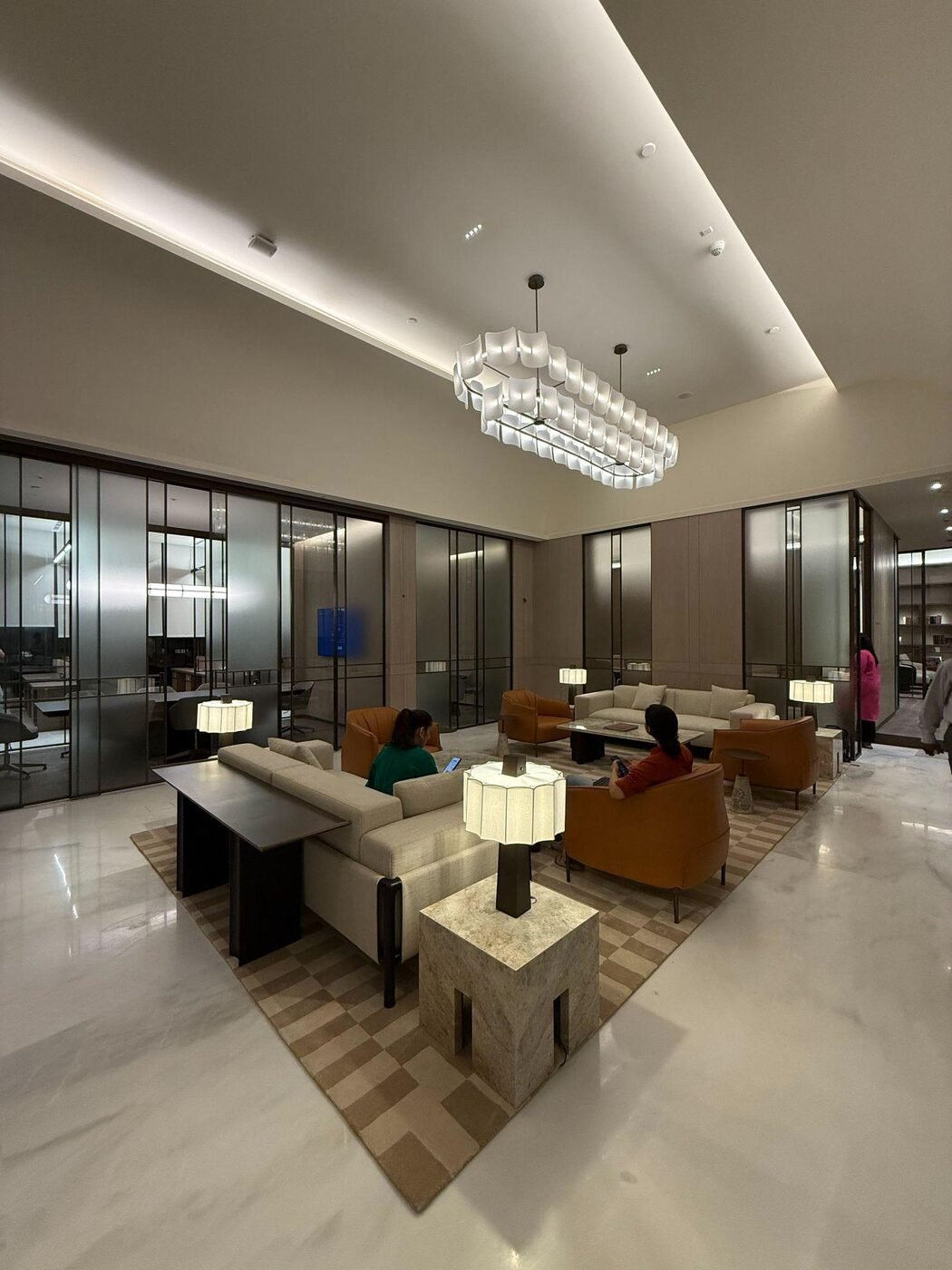 Conscient office lounge seating