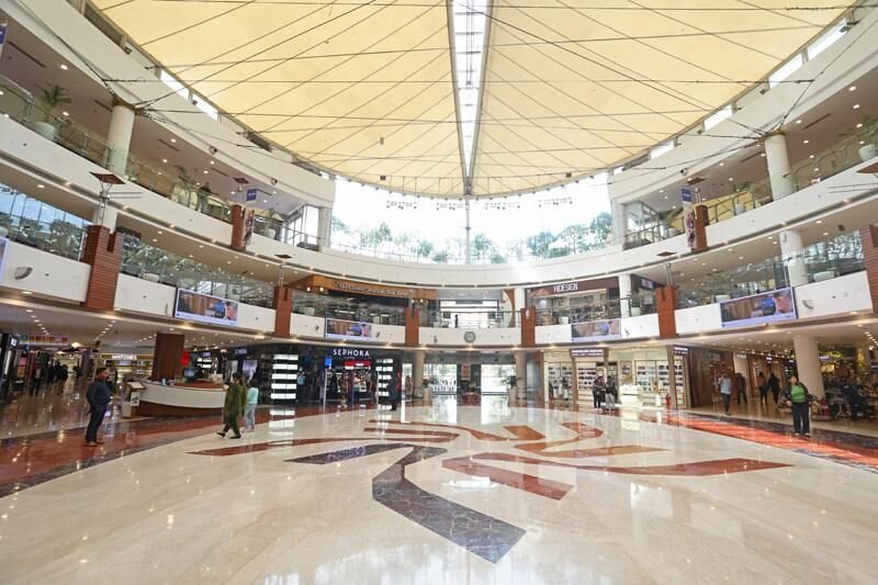 Nexus Select Citywalk Mall Decathlon lobby